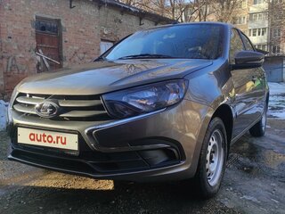 2019 Lada (ВАЗ) Granta I Рестайлинг, коричневый, 950000 рублей, вид 1