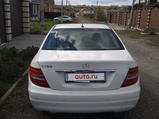 2011 Mercedes-Benz C-Класс 180 BlueEFFICIENCY III (W204) Рестайлинг, белый, 2499000 рублей, вид 5