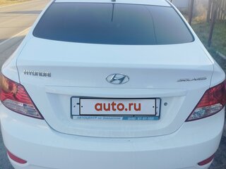 2013 Hyundai Solaris I, белый, 890000 рублей, вид 4