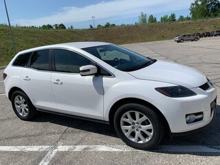 2008 Mazda CX-7 I, белый, 850000 рублей, вид 1