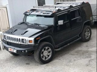 2002 Hummer H2 I, чёрный, 2850000 рублей, вид 1