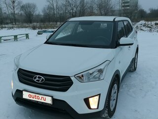 2017 Hyundai Creta I, белый, 1850000 рублей, вид 2