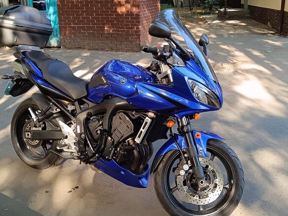 2007 Yamaha FZ6, синий, 490000 рублей - вид 2