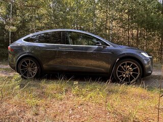 2017 Tesla Model X 100D I, серый, 2100000 рублей, вид 5
