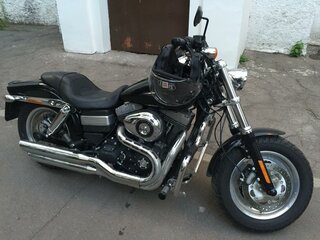 2012 Harley-Davidson Fat Bob, чёрный, 1800000 рублей, вид 2