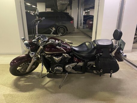 2008 Yamaha XVS1300, красный, 780000 рублей, вид 5