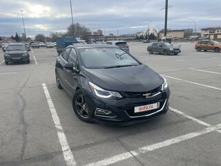 2016 Chevrolet Cruze II, чёрный, 1190000 рублей, вид 4