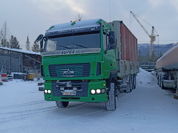 2012 МАЗ 6312, зелёный, 3000000 рублей - вид 2