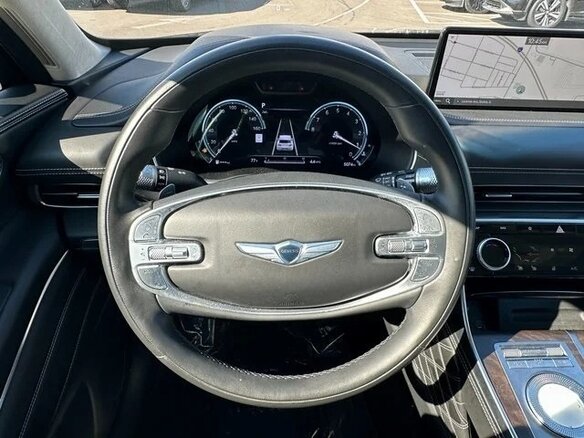 2022 Genesis GV80 I, синий, 10913461 рублей - вид 13
