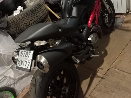 2014 Ducati Monster 796, чёрный, 450000 рублей, вид 4