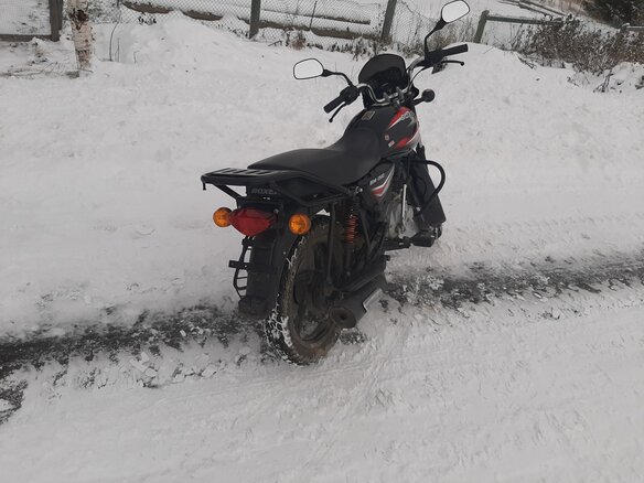 2021 Bajaj Boxer BM 150, чёрный, 110000 рублей - вид 13