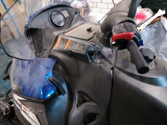 2012 Polaris 600 IQ, синий, 1310000 рублей - вид 6