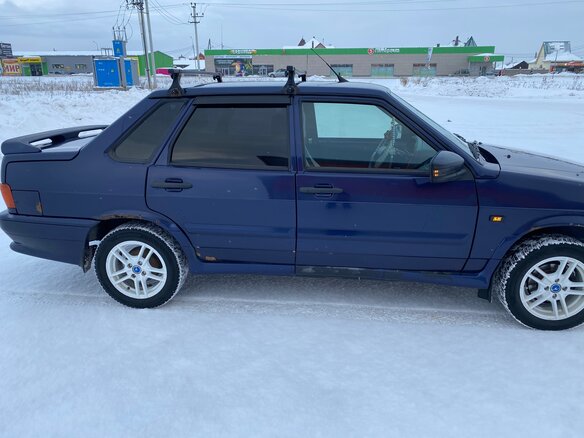 2012 Lada (ВАЗ) 2115, синий, 190000 рублей - вид 7