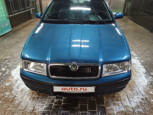 2003 Skoda Octavia I (A4) Рестайлинг, синий, 410000 рублей