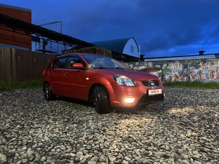 2011 Kia Rio II Рестайлинг, красный, 710000 рублей, вид 3