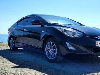 2015 Hyundai Elantra V (MD) Рестайлинг, чёрный, 1220000 рублей, вид 2