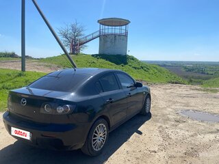2008 Mazda 3 I (BK) Рестайлинг, чёрный, 590000 рублей, вид 3