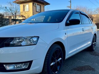 2017 Skoda Rapid I Рестайлинг, белый, 1175000 рублей, вид 1