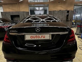 2019 Mercedes-Benz S-Класс 560 e Long VI (W222, C217) Рестайлинг, чёрный, 8500000 рублей, вид 3