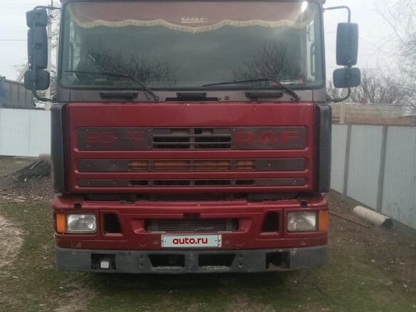 1995 DAF 95, красный, 1300000 рублей