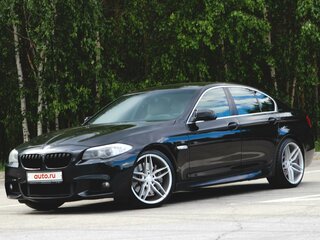 2013 BMW 5 серии 530d xDrive VI (F10/F11/F07), чёрный, 2890000 рублей, вид 4