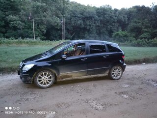 2007 Mercedes-Benz B-Класс 170 I (W245), чёрный, 920000 рублей, вид 4