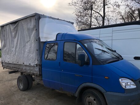 2007 ГАЗ ГАЗель (33023/330273) Фермер, синий, 850000 рублей, вид 2