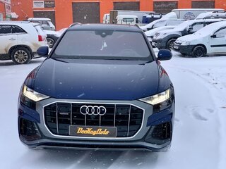 2019 Audi Q8 50 TDI I (4M), синий, 6480010 рублей, вид 5