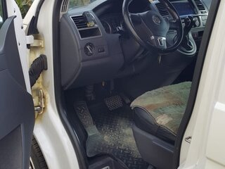 2014 Volkswagen Caravelle T5 Рестайлинг, белый, 2400000 рублей, вид 4