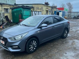 2017 Hyundai Solaris II, серый, 1250000 рублей, вид 1