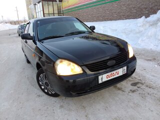 2009 Lada (ВАЗ) Priora I, чёрный, 250000 рублей, вид 4