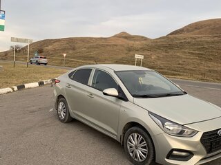 2017 Hyundai Solaris II, бежевый, 1180000 рублей, вид 3