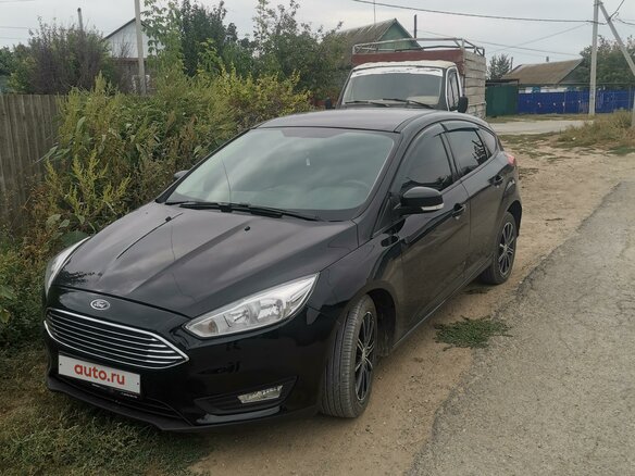 2019 Ford Focus III Рестайлинг, чёрный, 1650000 рублей