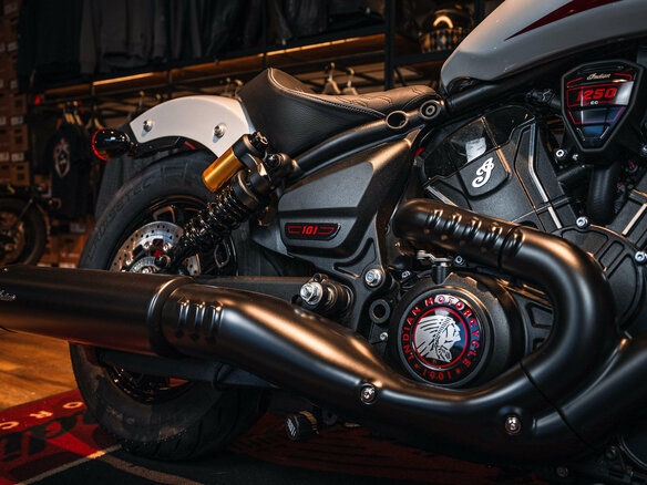 2025 Indian Scout, белый - вид 13