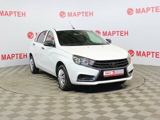 2018 Lada (ВАЗ) Vesta I, белый, 940000 рублей, вид 3