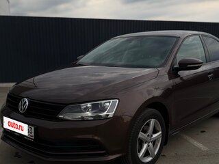 2015 Volkswagen Jetta VI Рестайлинг, коричневый, 1450000 рублей, вид 5