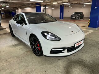 2017 Porsche Panamera 4 II, белый, 5900000 рублей, вид 3