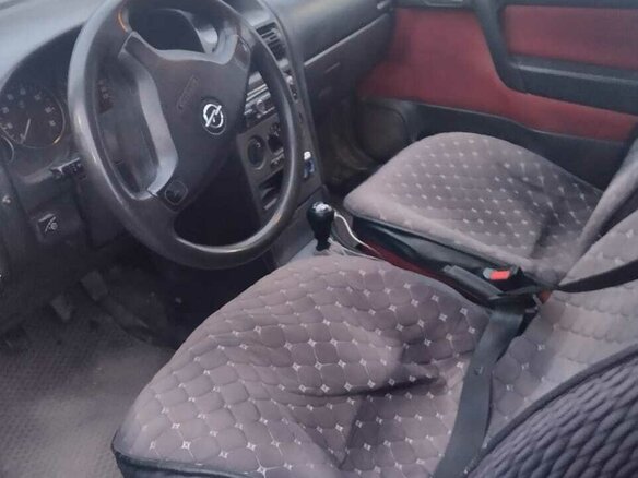 2002 Opel Astra G, пурпурный, 250000 рублей - вид 5
