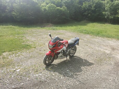 1998 Honda CBR 600F, красный, 320000 рублей, вид 2