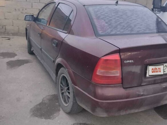 2002 Opel Astra G, пурпурный, 250000 рублей