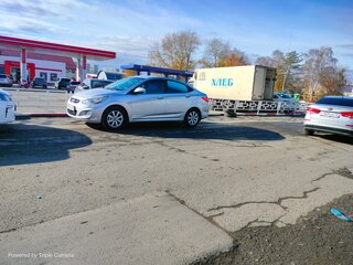 2011 Hyundai Solaris I, серебристый, 800000 рублей, вид 4