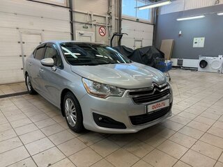 2014 Citroen C4 II, серебристый, 750000 рублей, вид 2