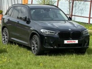 2024 BMW X3 30i xDrive III (G01) Рестайлинг, чёрный, 7550000 рублей, вид 1