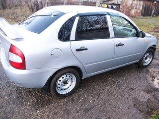 2009 Lada (ВАЗ) Kalina I, серебристый, 300000 рублей, вид 3