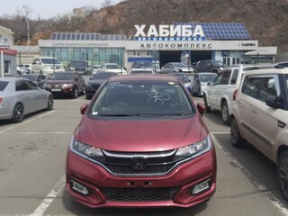 2018 Honda Fit III Рестайлинг, пурпурный, 1149000 рублей, вид 3
