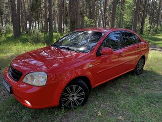 2008 Chevrolet Lacetti I, красный, 590000 рублей, вид 3