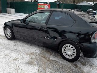 2003 BMW 3 серии Compact 318i IV (E46) Рестайлинг, чёрный, 595000 рублей, вид 5