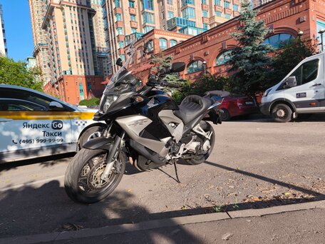 2011 Honda VFR 800X (Crossrunner), чёрный, 555000 рублей, вид 5