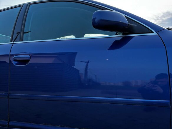1997 Audi A6 II (C5), синий, 450000 рублей - вид 16