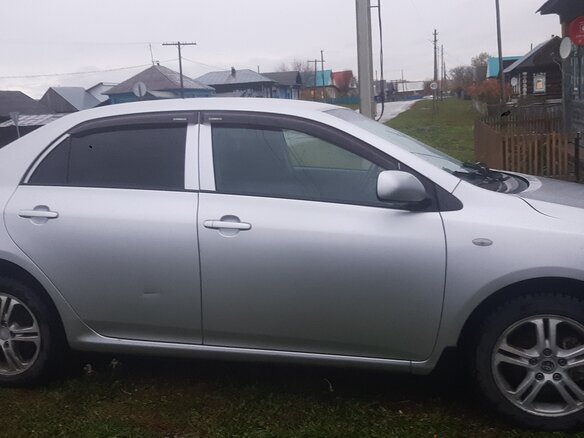 2007 Toyota Corolla X (E140, E150), серебристый, 550000 рублей - вид 3